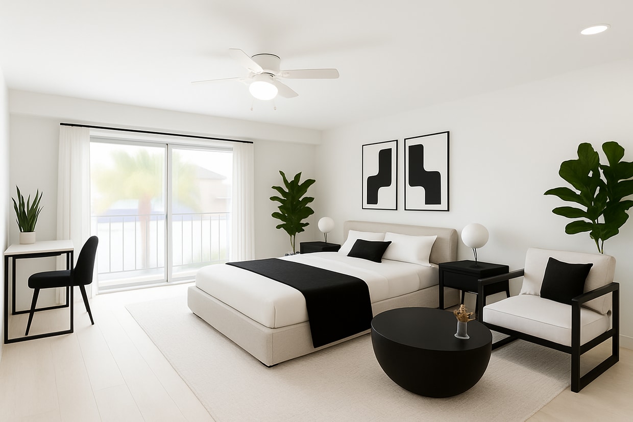 Floor Plan - Newly Renovated Studio w/ Kitchenette 