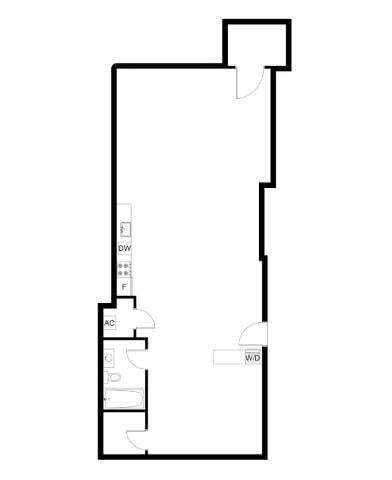 Floor Plan - Studio