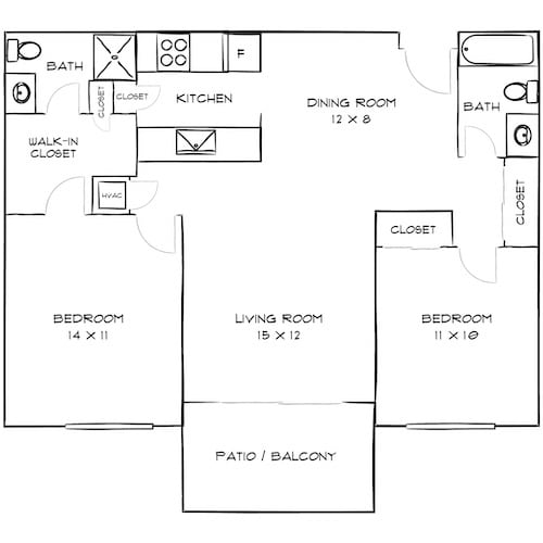 Floor Plan - Gardenia Premier