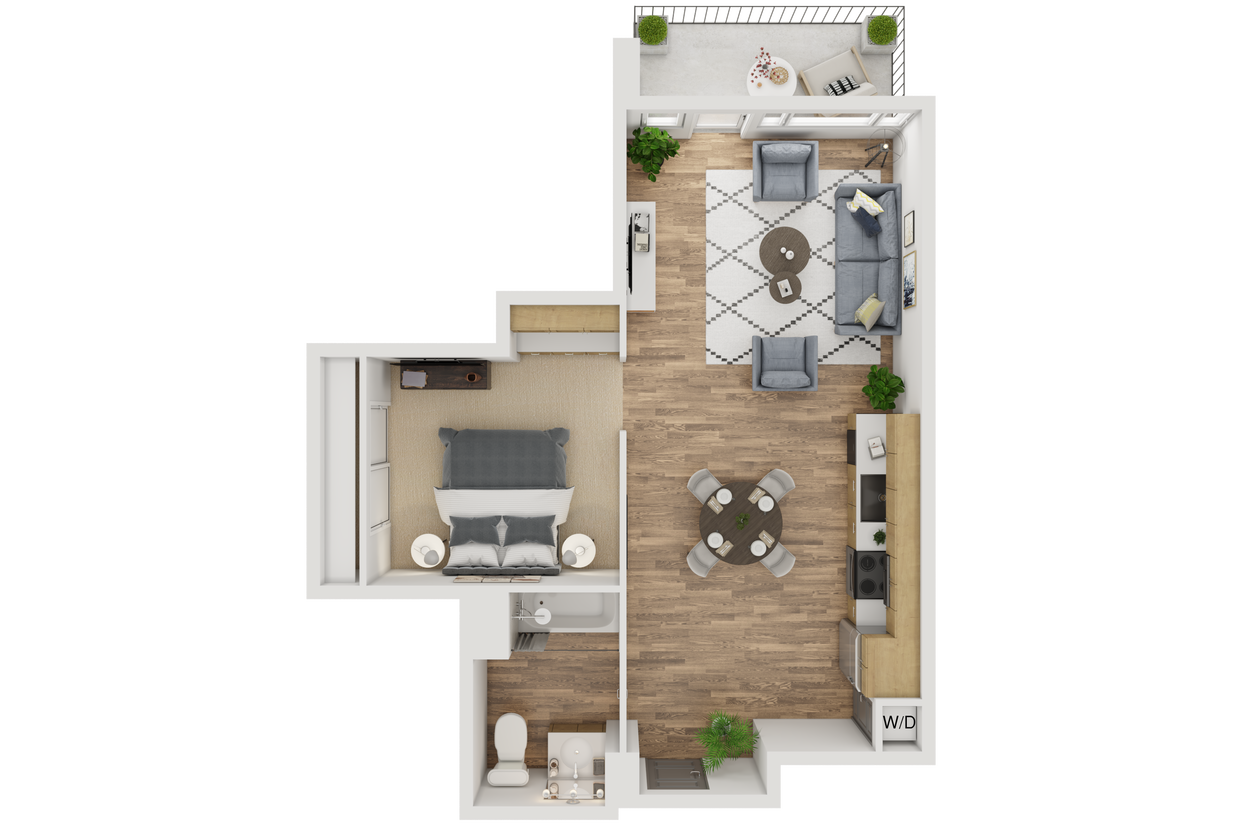 Floor Plan - Studio Plus
