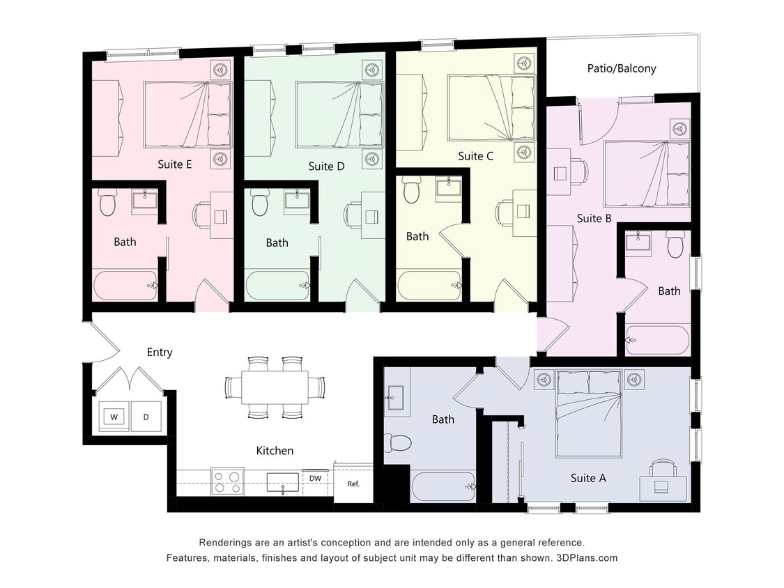 Floor Plan - 5B