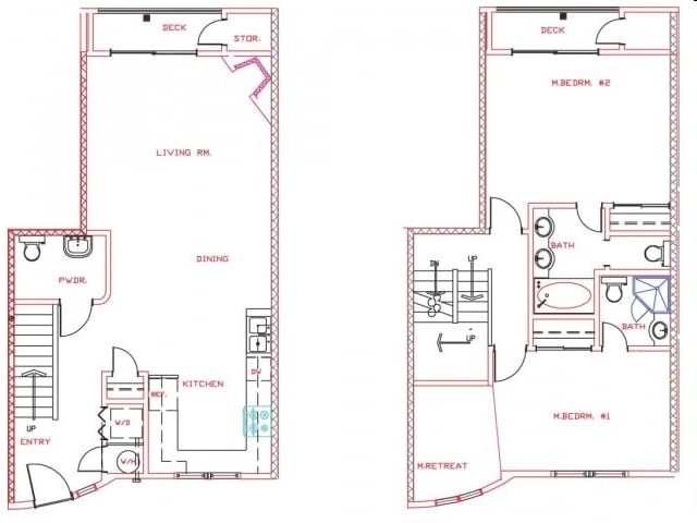 2BR/2.5BA - 2 Bedroom/2.5 Bath A