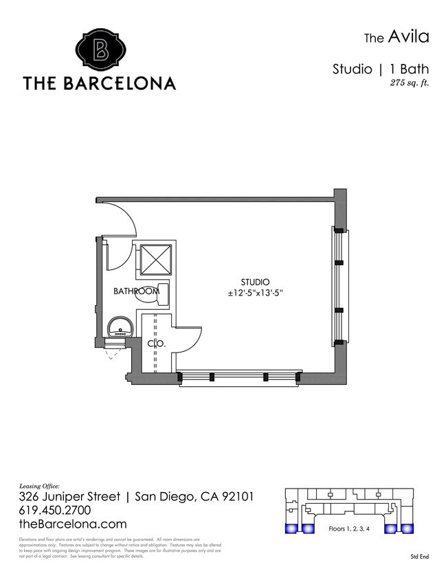 Floor Plan - Avila