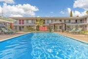 COOL AND REFRESHING SHIMMERING SWIMMING POOL - Miramar Apartments
