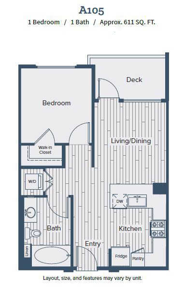 Floor Plan - A105