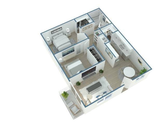 Floor Plan - Casita