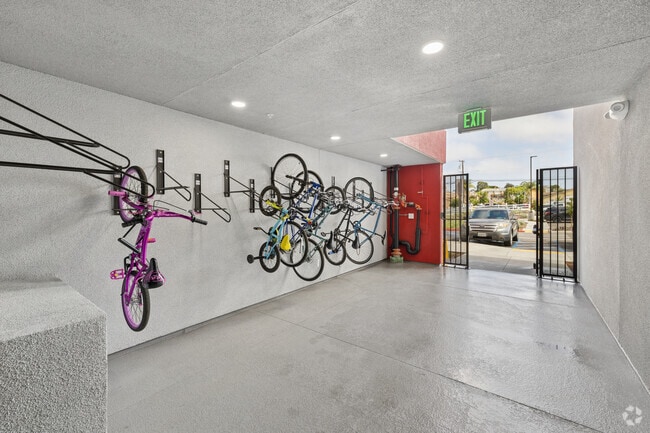 Bike Storage - Vista Lane Family Homes - Affordable Housing