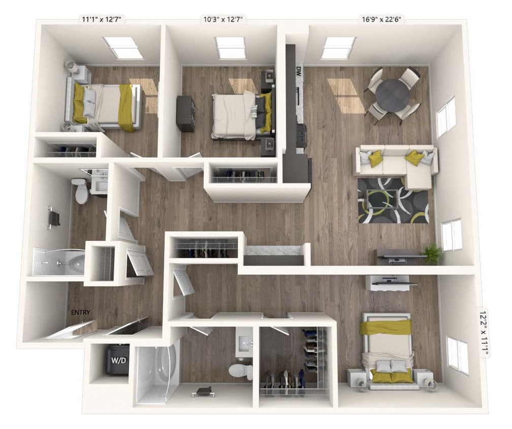 Floor Plan - C1-Upgrade