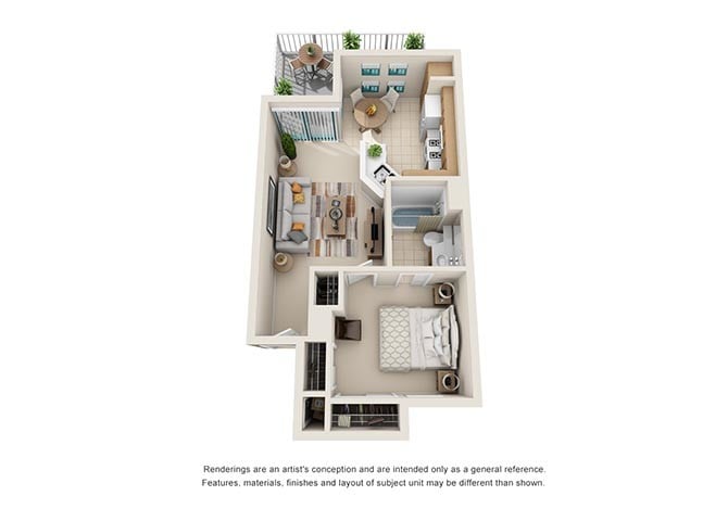 Floor Plan - The Tide Plan