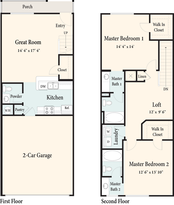Floor Plan - The Bennington