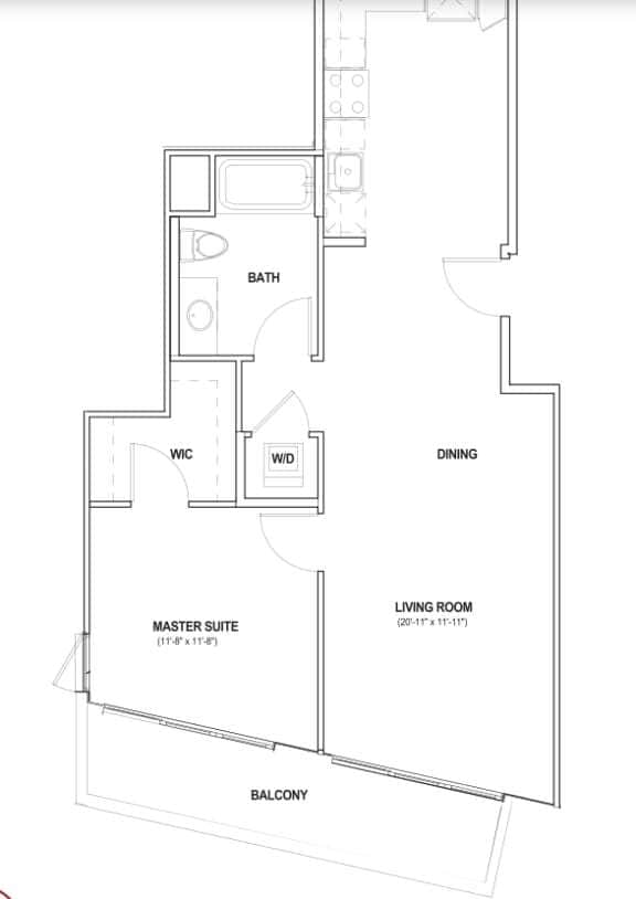 Floor Plan - 1B