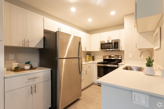 1BR, 1BA - Plan A1 - The Palmer