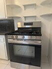 Samsung stainless oven/range - 8618 McConnell Ave Apartment Unit 8618