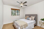 Staged west facing bedroom - 1542 Manhattan Beach Blvd Townhome