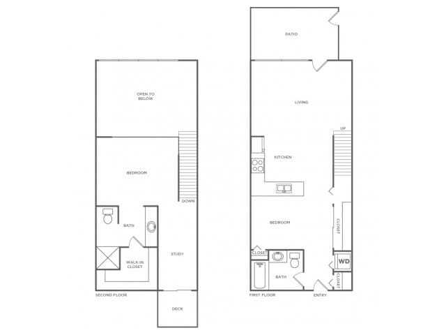 Dual Story Loft- Sophisticated - Dual Story Loft - Sophisticated