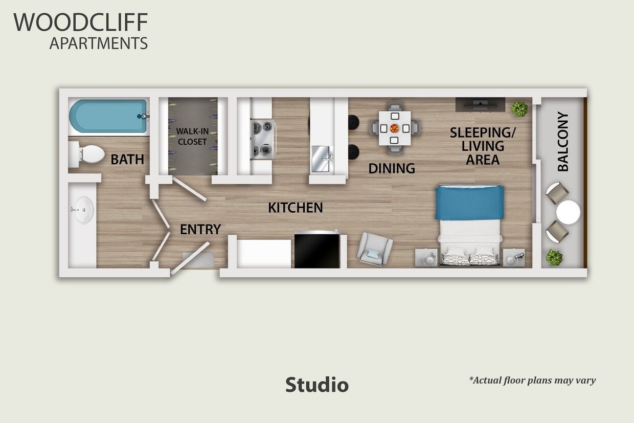 Floor Plan - Studio