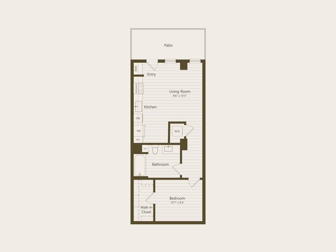 Floor Plan - 1E