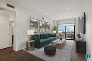 Living Room with Recessed Lighting, Vinyl Flooring, and Patio - Selby Venti by Wiseman