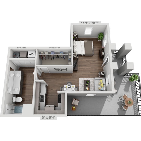 Floor Plan - Plan E1A