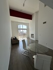 Living room w high ceilings - 12222 Wilshire Blvd Condo Unit PH7
