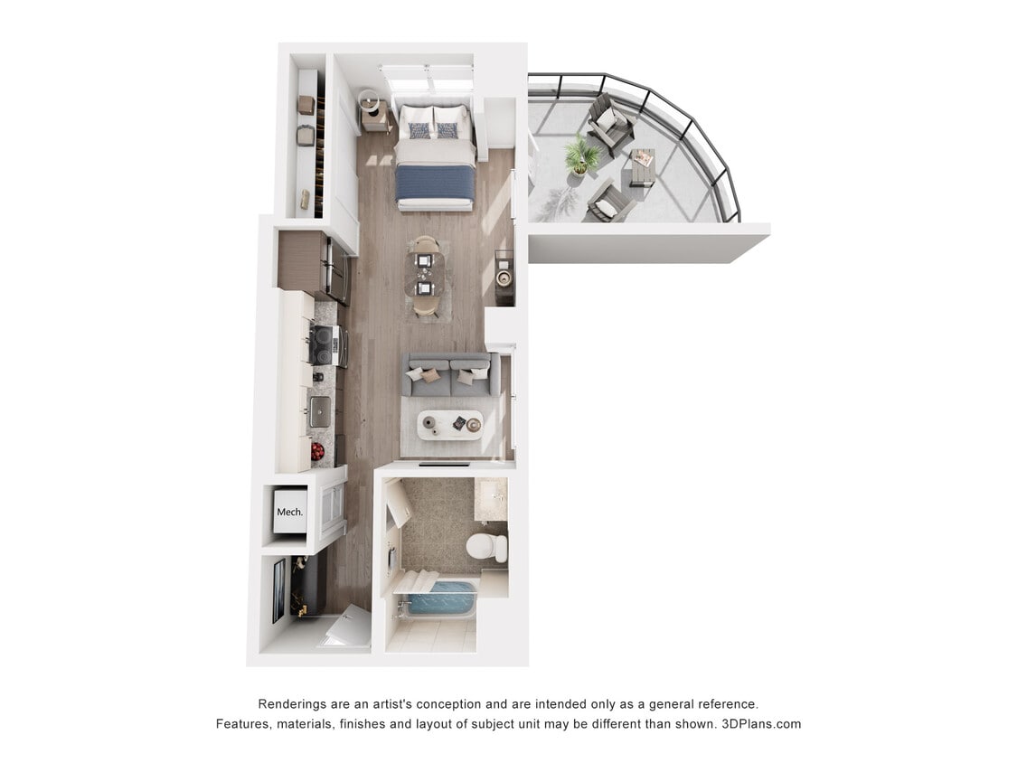 Floor Plan - U - Studio