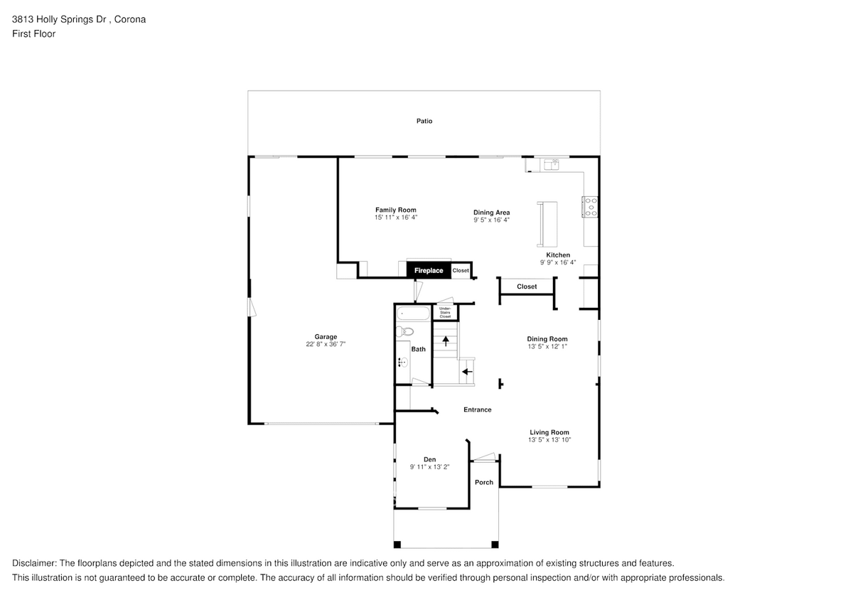 3D Tour - 3813 Holly Springs Dr