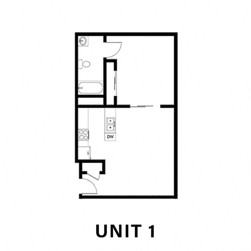 Floor Plan - Unit 1