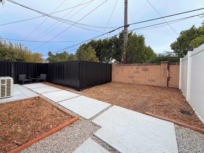 Private yard - 1518 Warwick Ave