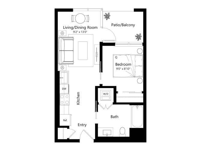 Floor Plan - 1650-Lincoln_1H