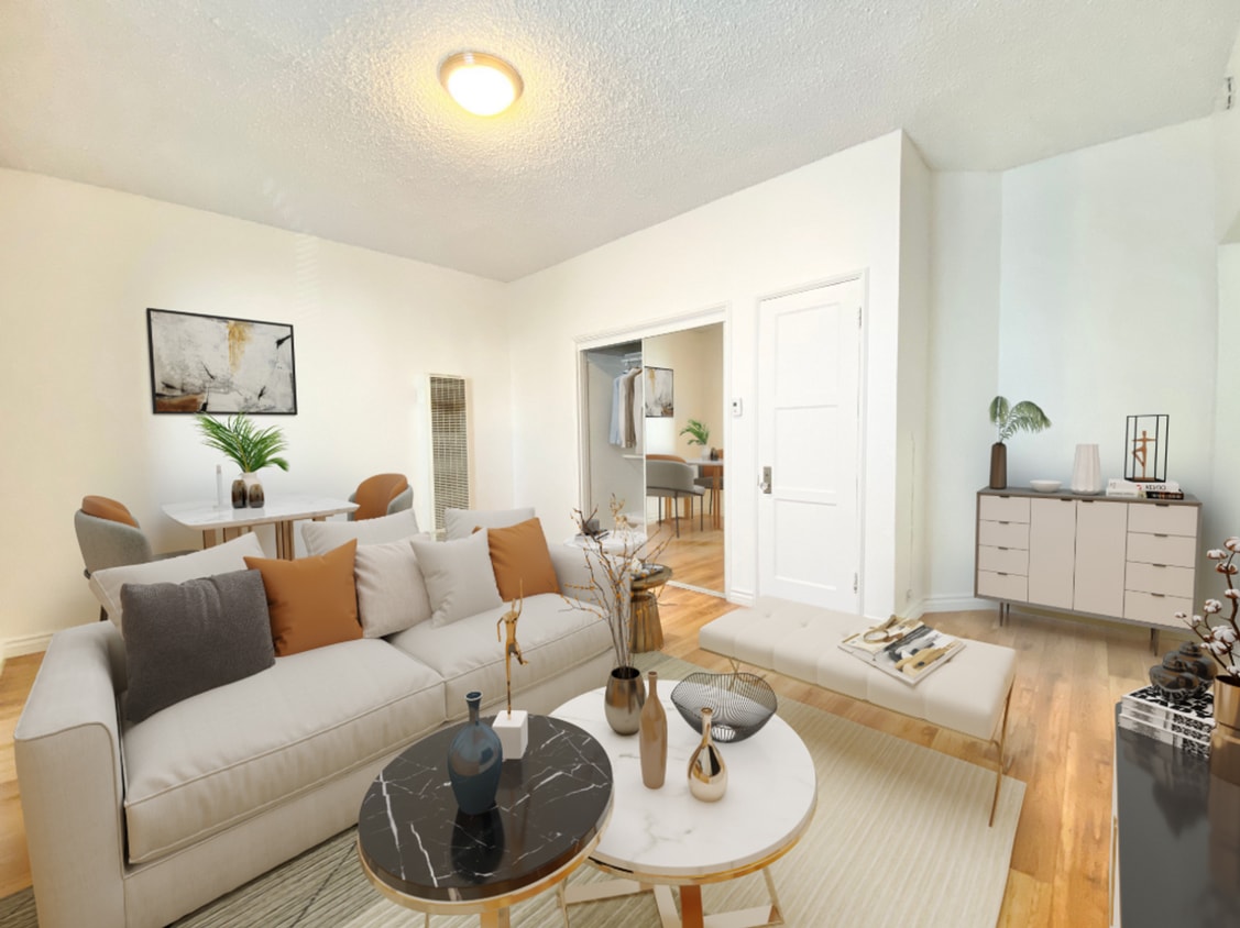 Floor Plan - 1BD/1BTH