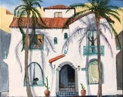 Artist painting of exterior - 616 Magnolia Ave Apartments Unit 616MagnoliaAveC