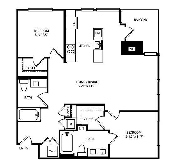 Floor Plan - Coral