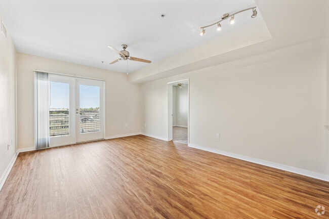 2BR, 1BA - 860SF - Living Room - Long Beach Senior Arts Colony