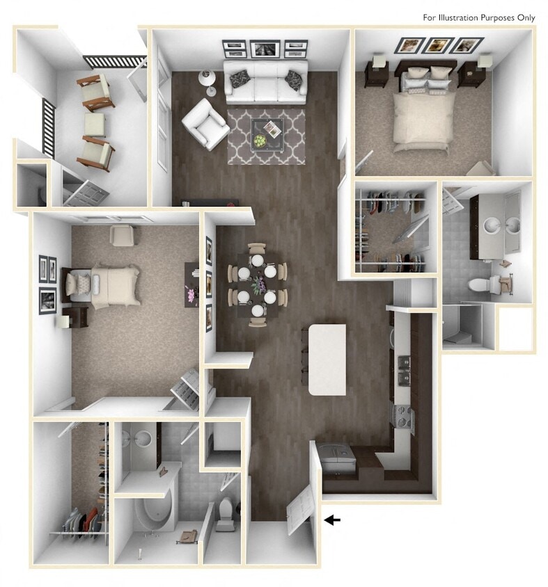 Floor Plan - B8 2x2