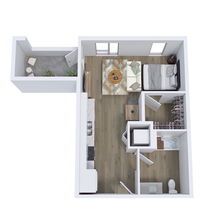 Floor Plan - Studio