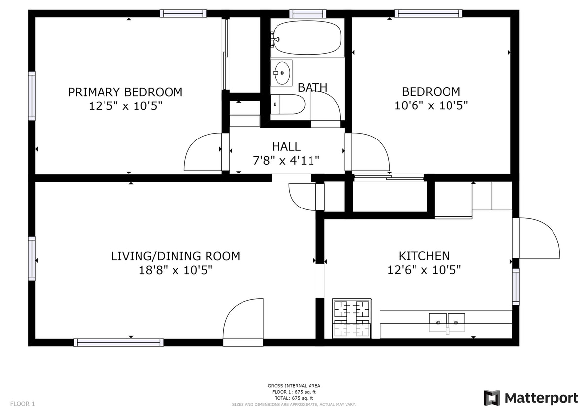 Floor Plan - 1, 2, 8, 14, 15, 20, 21