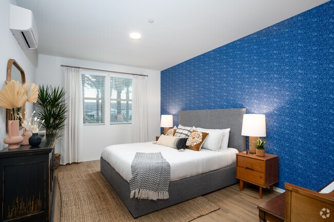 2BR, 2BA - 1,087SF - Primary Bedroom - Broadstone Rancho Belago