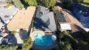 Aerial View of house & pool - 20222 Valerio St