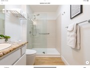 Enjoy a hot shower after a swim - 55513 Winged Foot Condo Unit PGA WEST