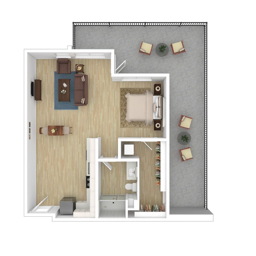 Floor Plan - SIGNATURE STUDIO