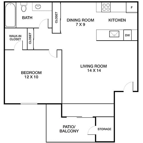 Floor Plan - The Sunset