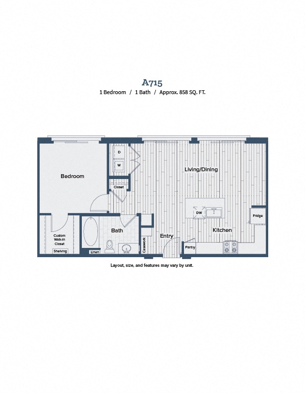 Floor Plan - A715