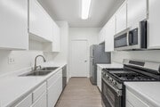2BR, 2BA - 1090SF - Kitchen - Northpoint Apartments at CSUN