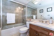 Second bedroom en suite bathroom - 1951 N Beachwood Dr Condo Unit 203