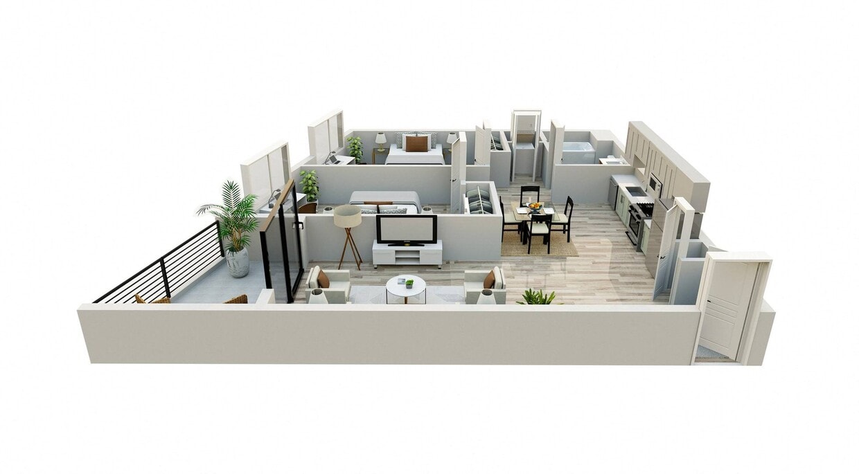 Floor Plan - 2 Bedroom A