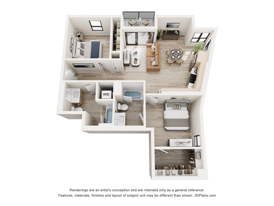 Floor Plan - 2B4