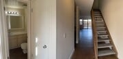 Just inside front door, hall closet and powder room to the left - 16622 Jib Cir Unit #2