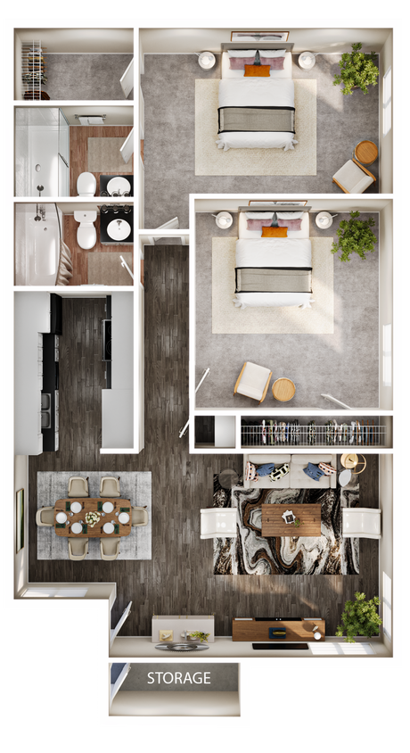 Floor Plan - Rosewood