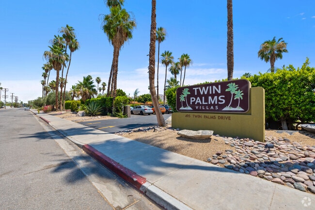 Twin Palms Apartments Entrance - Twin Palms Apartments