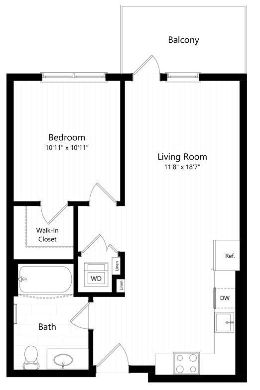 Floor Plan - 1-A1c
